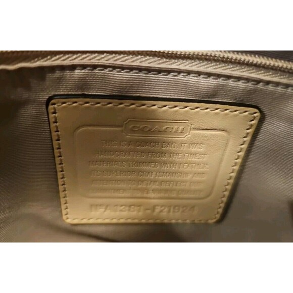 Coach Multicolor Plaid Tote Bag - Picture 14 of 14